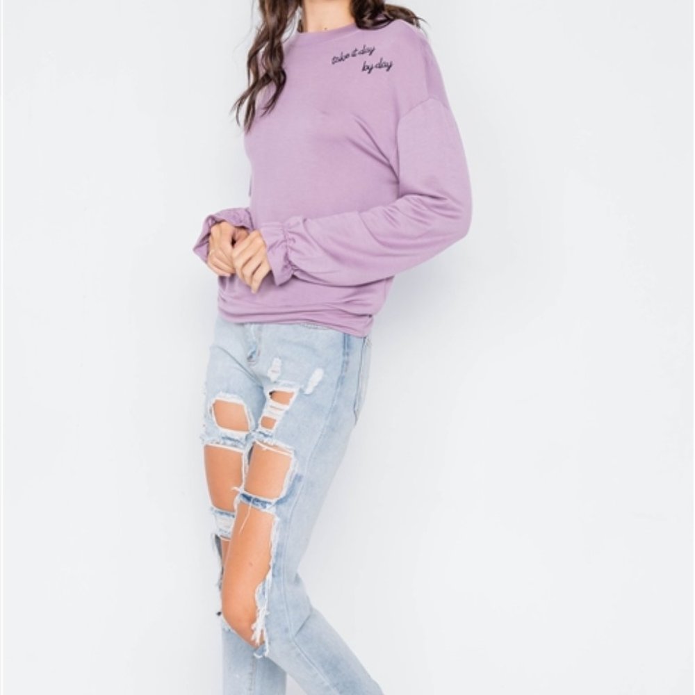 Embroidered Tee